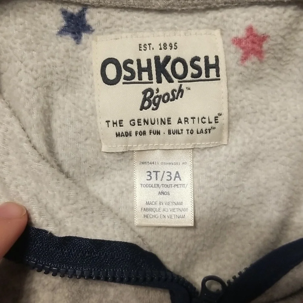Oshkosh Fleece Star Kids Pullover
